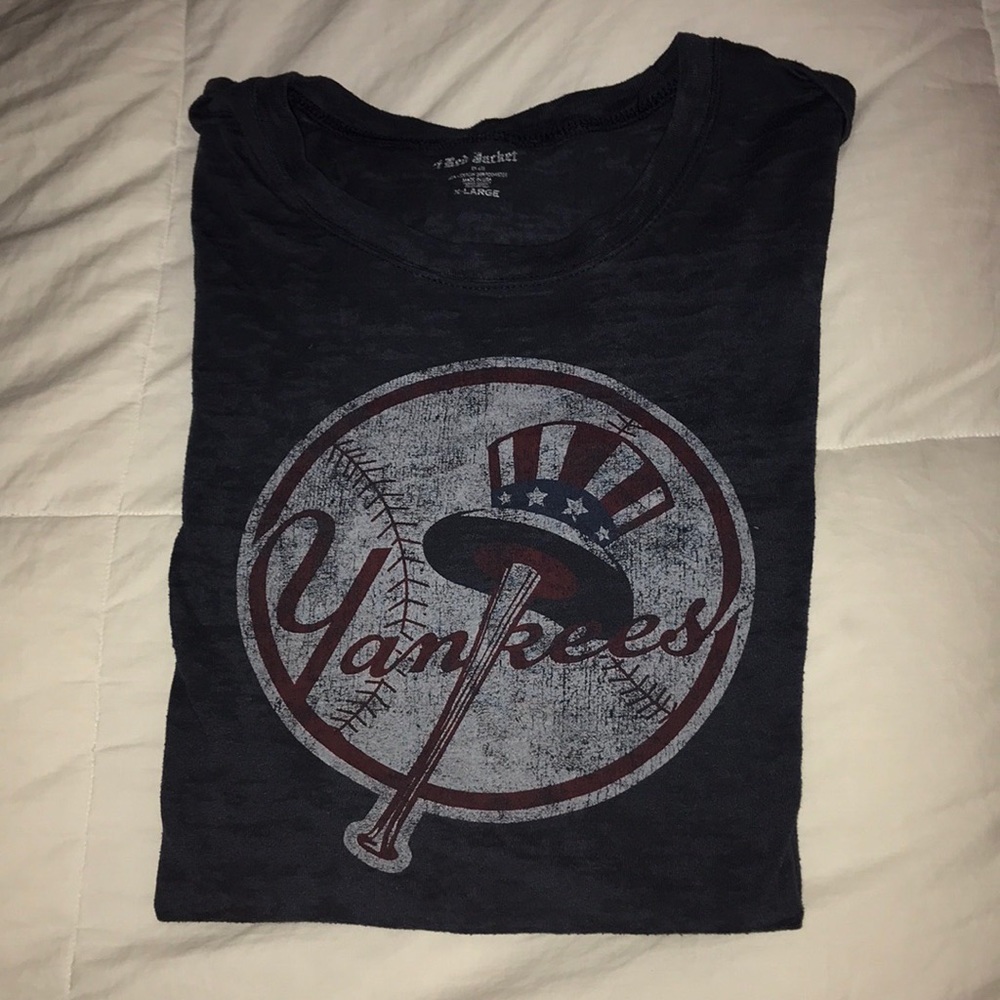 New York Yankees burnout tee